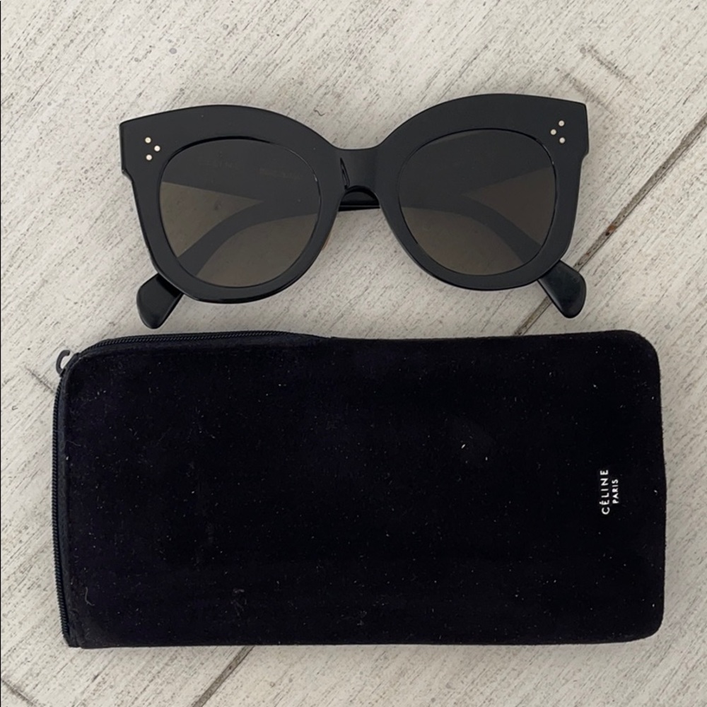 Celine black sunglasses